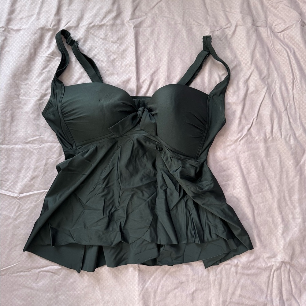 torrid Black Swim Tankini Top